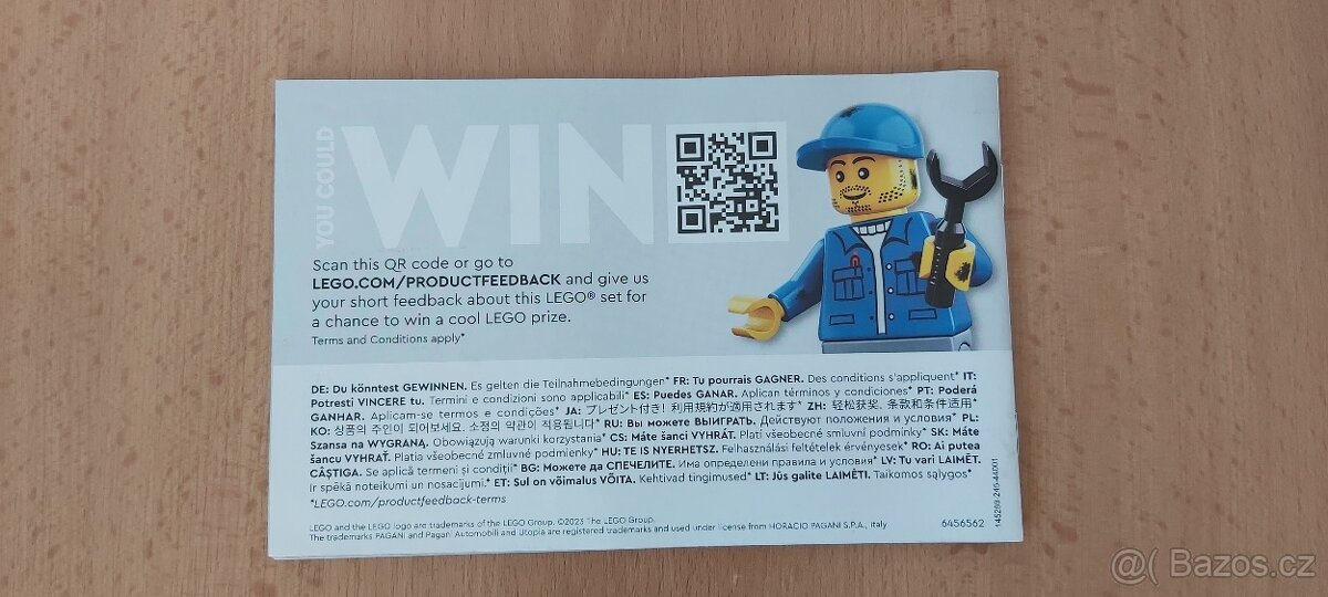 +🎁 DÁREK | LEGO Speed Champions 76915 Pagani Utopia - 9