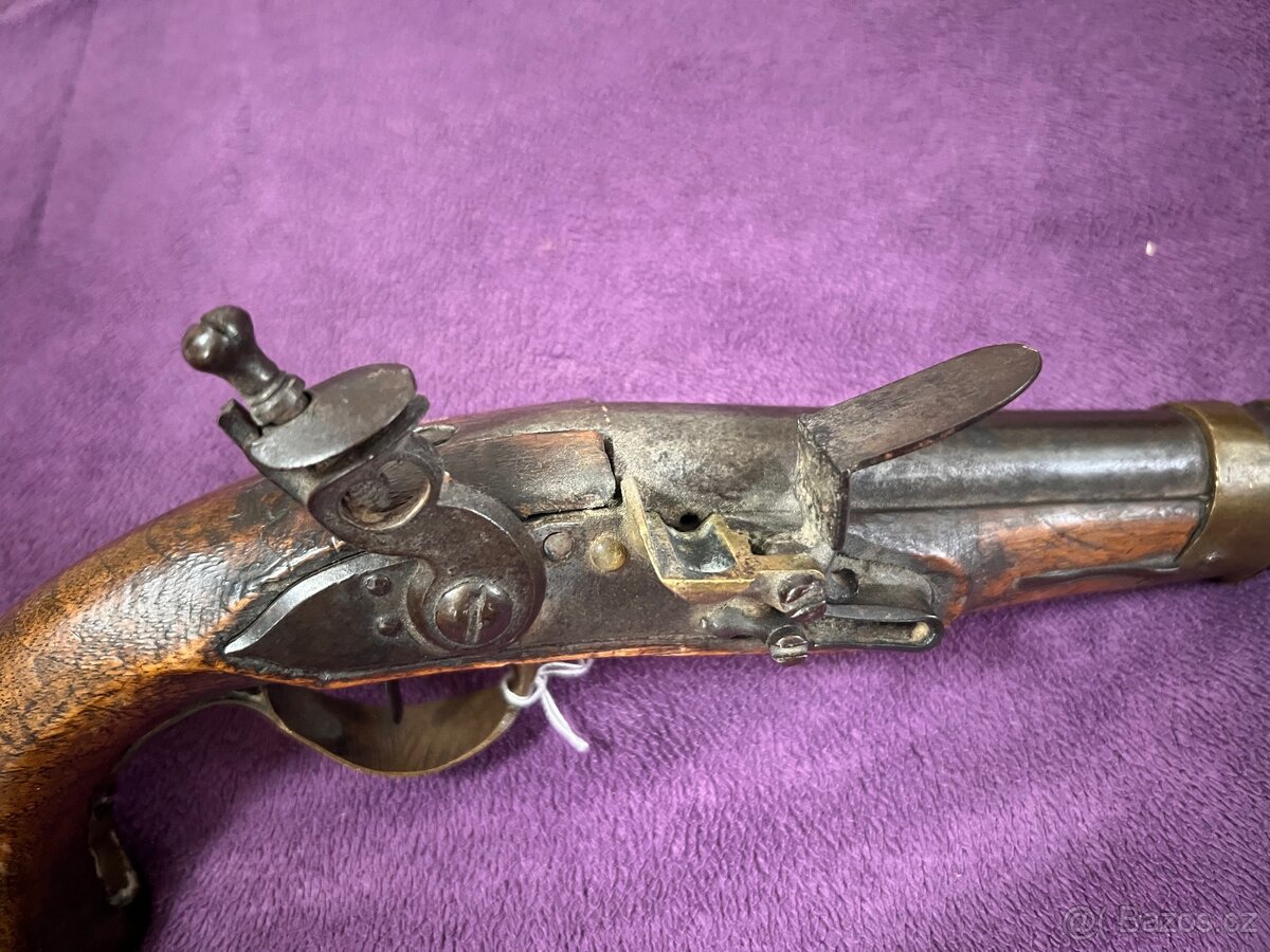 Vojenská Křesadlová Pistole - 15,5 mm - 9