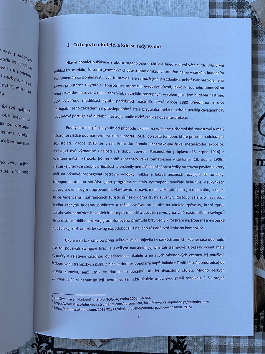Nová kniha Ukulele v české škole - 9