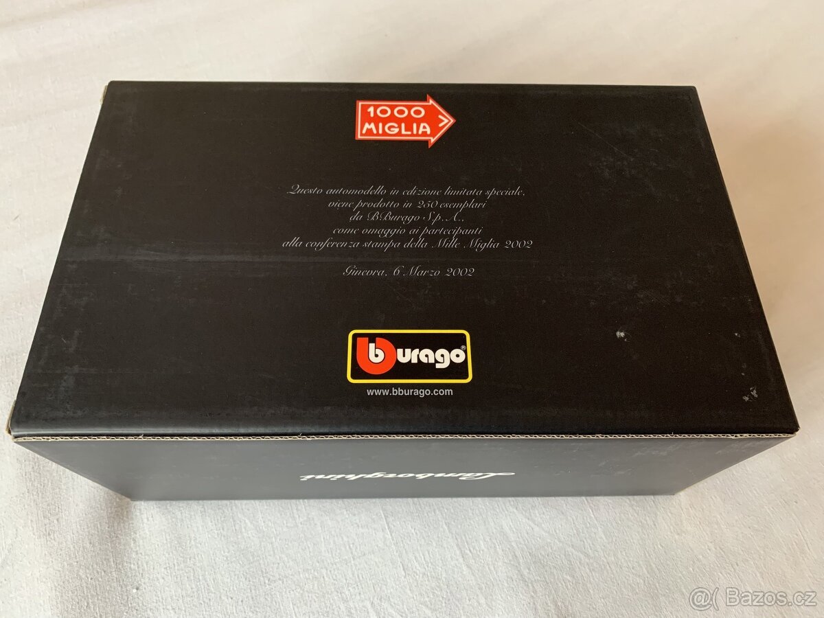 Model Bburago 1/18 Lamborghini Murciélgo limitovaná edice - 9
