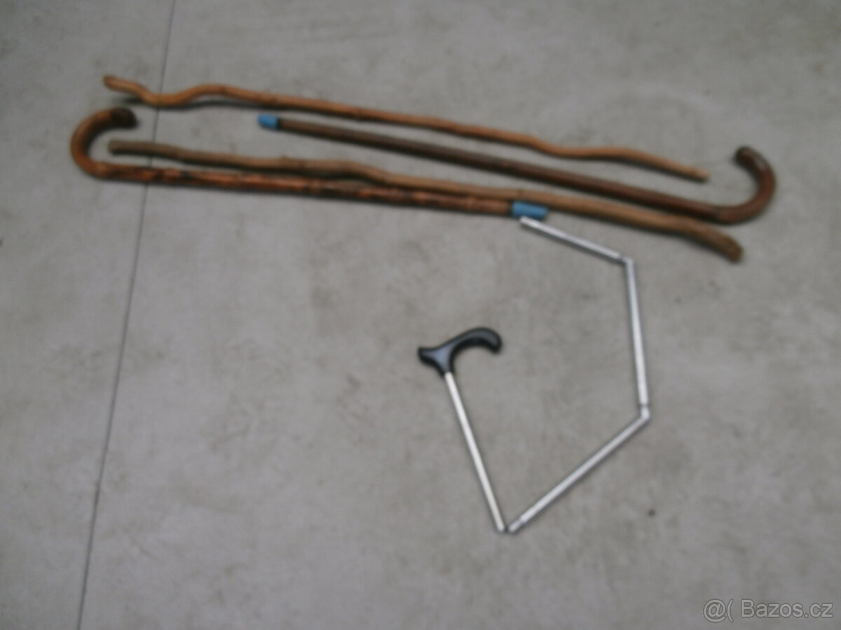 Hůlka, čakan, špacírka, 5 kusů za 600 kč včetně pošty - 9