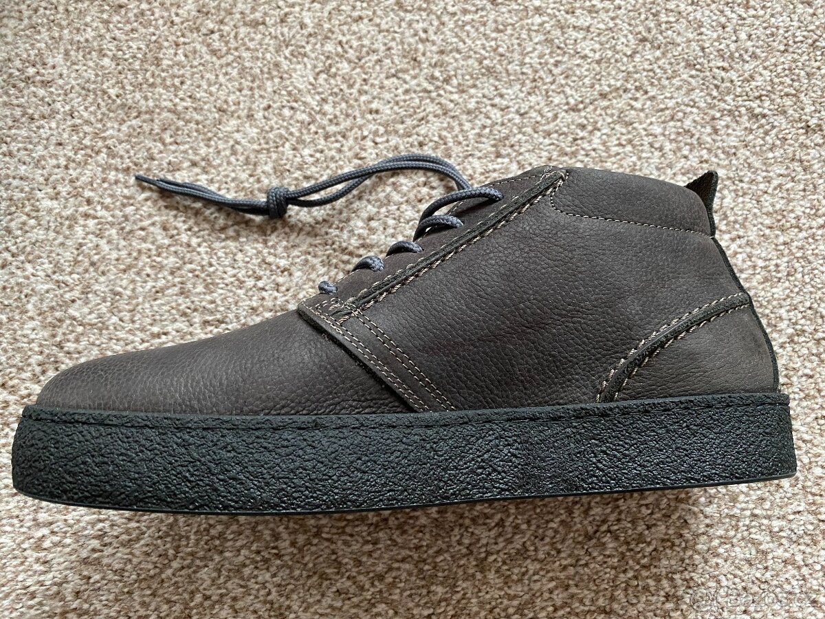 Nové pánské kožené zimní boty Baťa s kožichem - č. 42 - 9