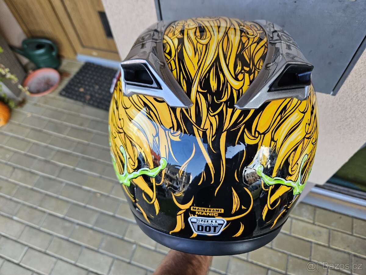 Moto helma ICON MANIC kompozit Dyneema - 9