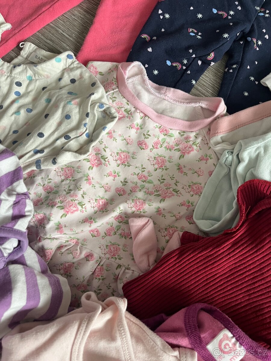 Balík oblečení holcicka 80/86 - 9