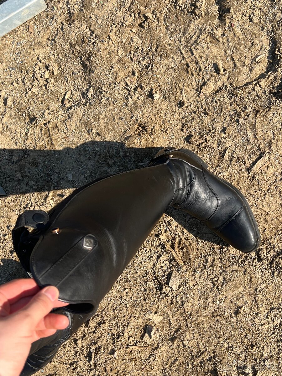 Vysoké jezdecké boty - 9