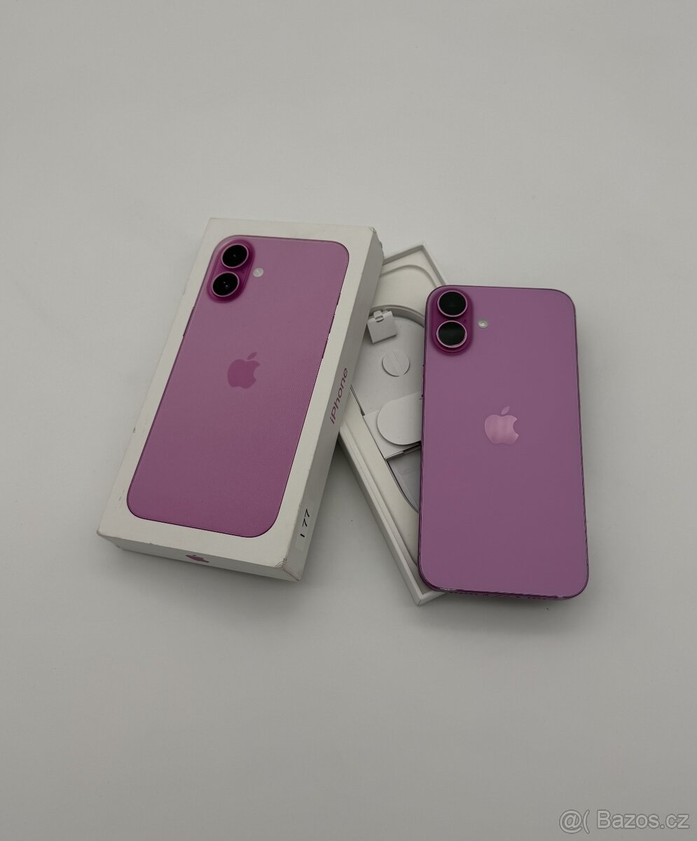 iPhone 16 Plus 128GB Pink + ZÁRUKA - 9