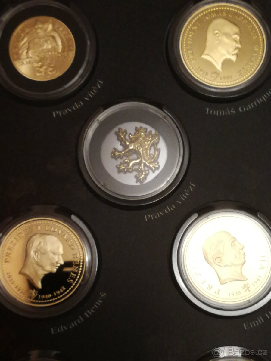 Pamětní medaile Naši prezidenti - 9