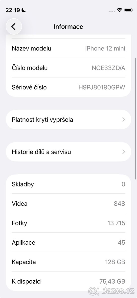 iPhone 12 mini - 128 GB - 9