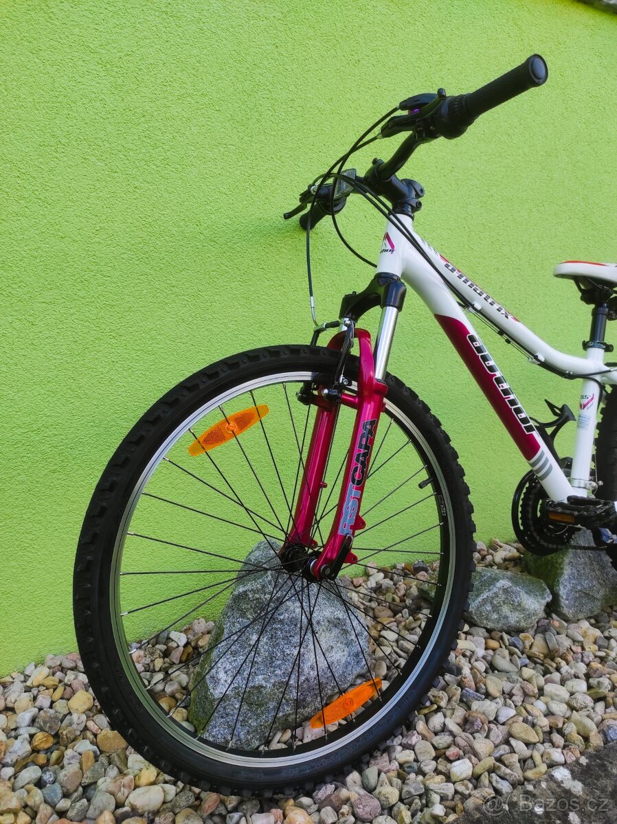 Značkové kolo Author A-MATRIX 26" (bílá/červená) - 9