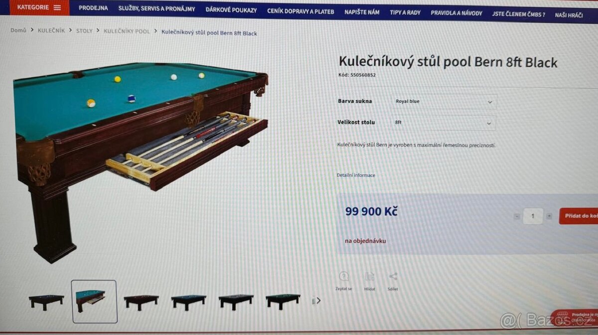 Kulečníkový stůl - 9