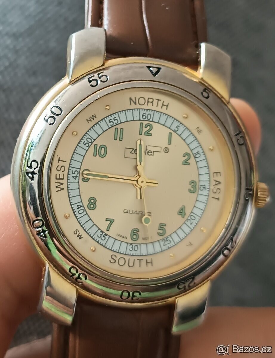 Prodám pánské hodinky švýcarské PHILIP ZEPTER 37mm 👍👍👍 - 9