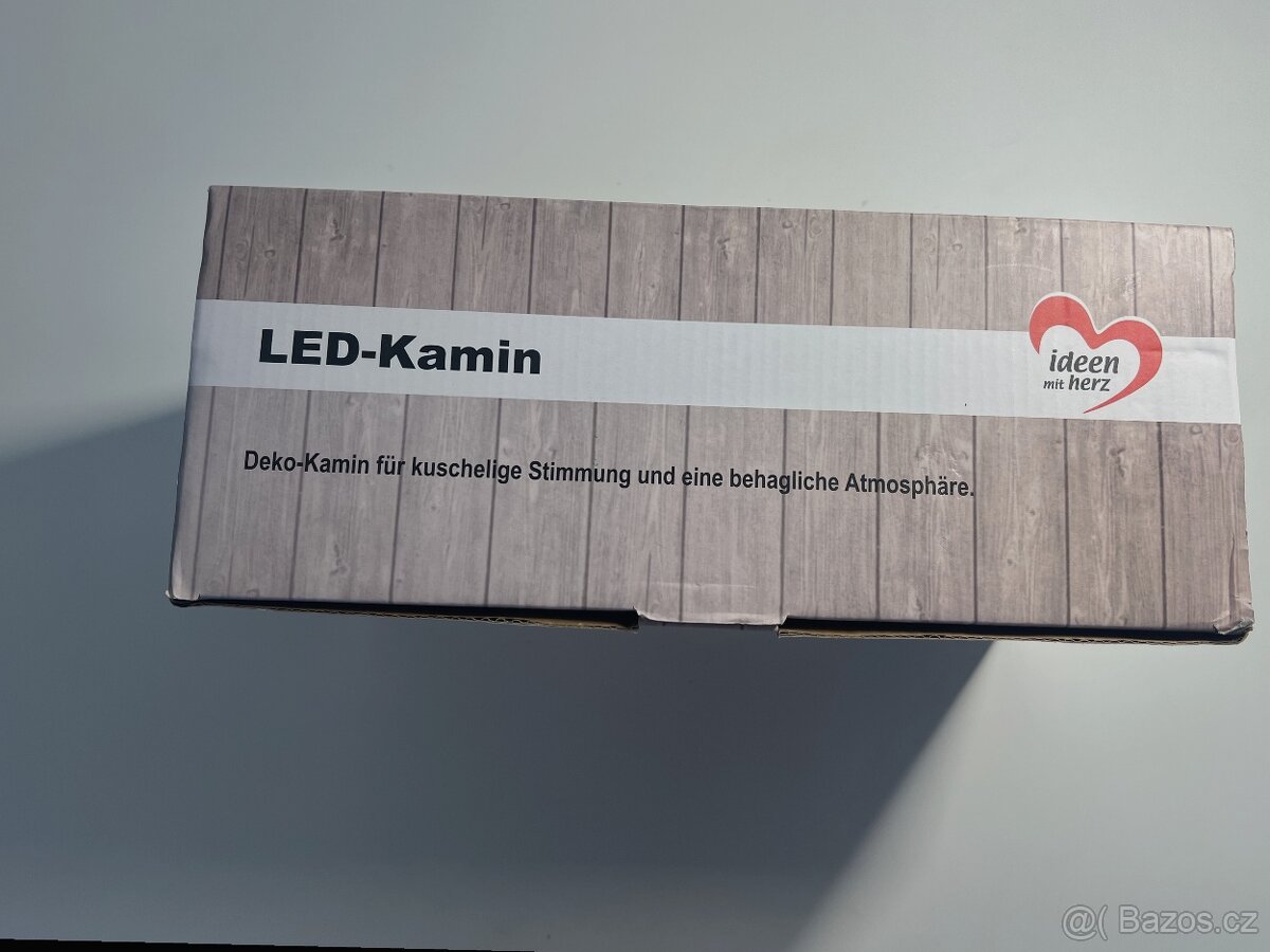 #L0176 LED-Kamin s efektom plameňa - 9