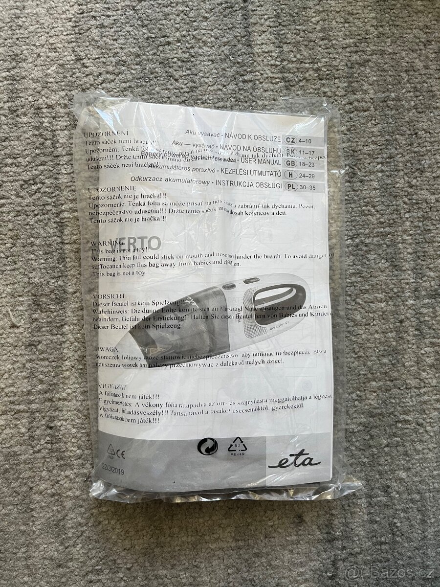 Ruční vysavač značky Verto - 9