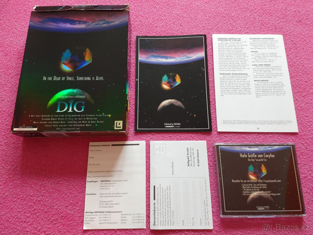 The Dig (1995) - PC hra - big box - 9