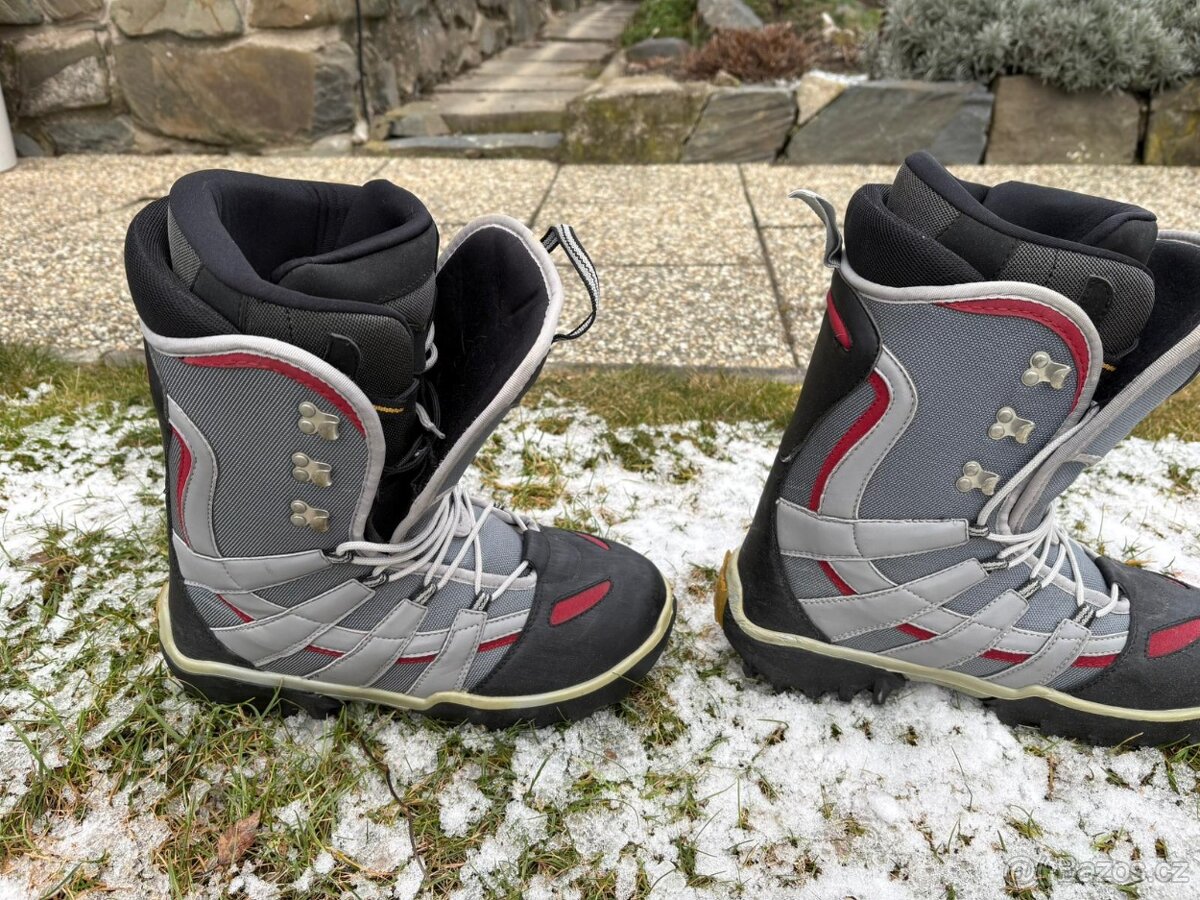 Snowboardový set Stuf 148 cm + boty 42 - 9