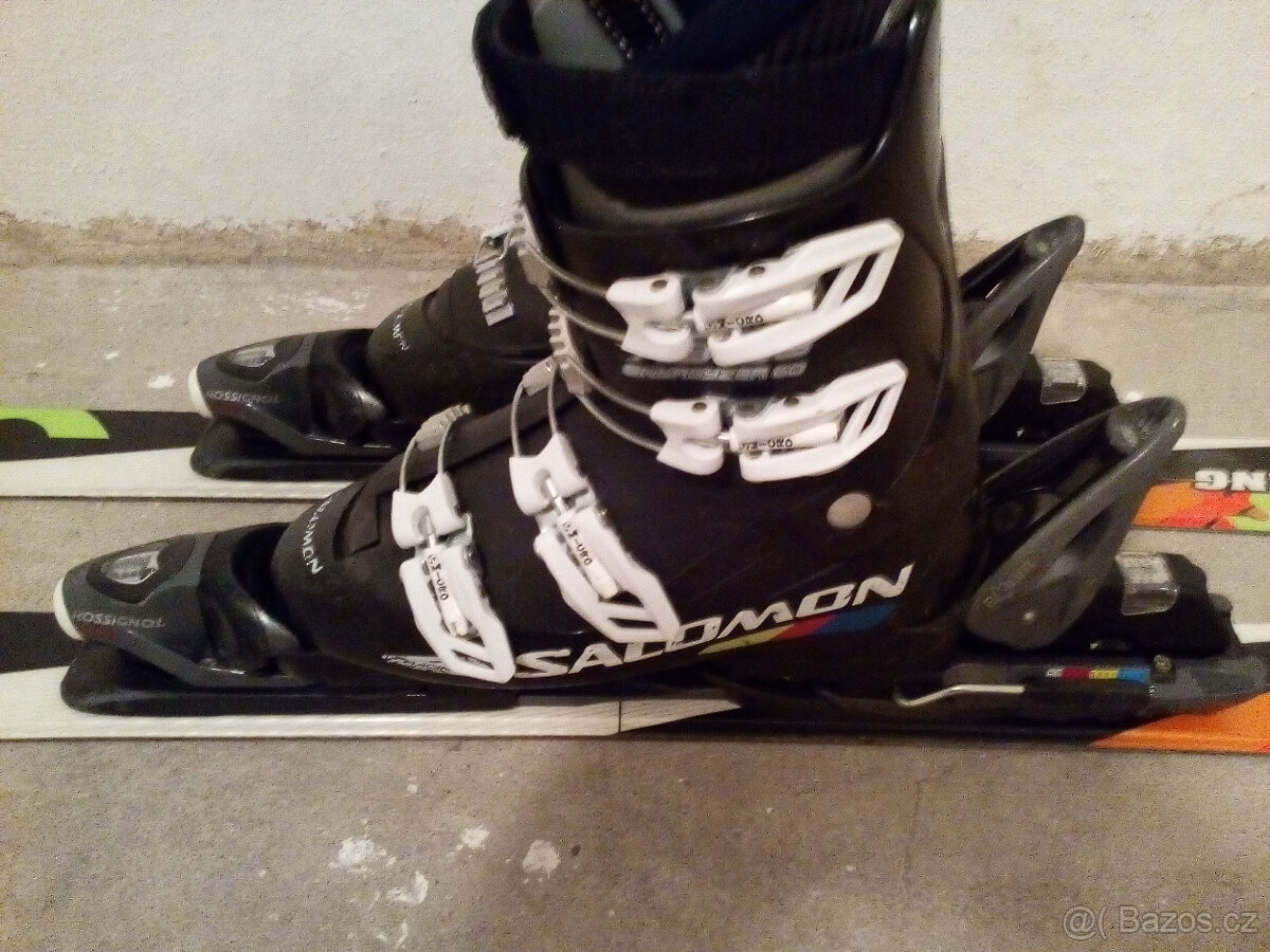 Prodáme dětské carvingové lyže a lyžáky. - 9