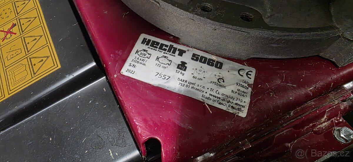Bubnová sekačka HECHT 5060 - 9
