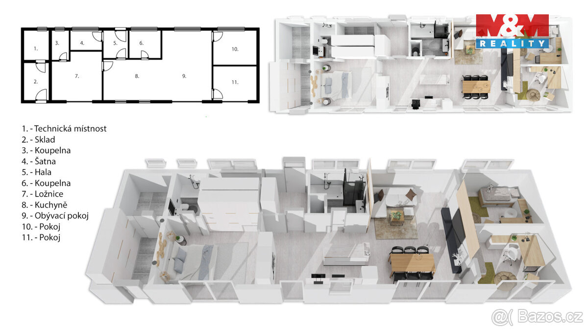 Prodej rodinného domu, 96 m², Praha, ul. Lužní - 9