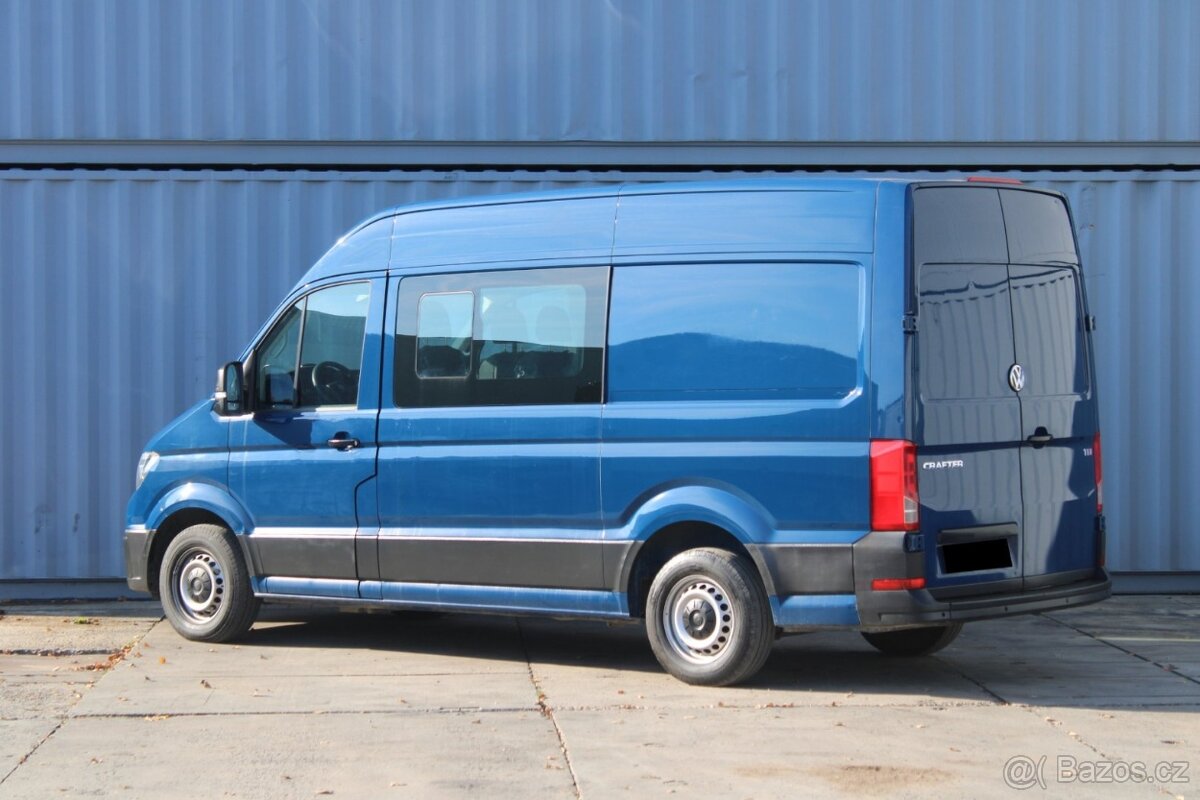 Volkswagen Crafter 2.0TDi,9 MÍST, A/C, TEMPO, ČR - 9