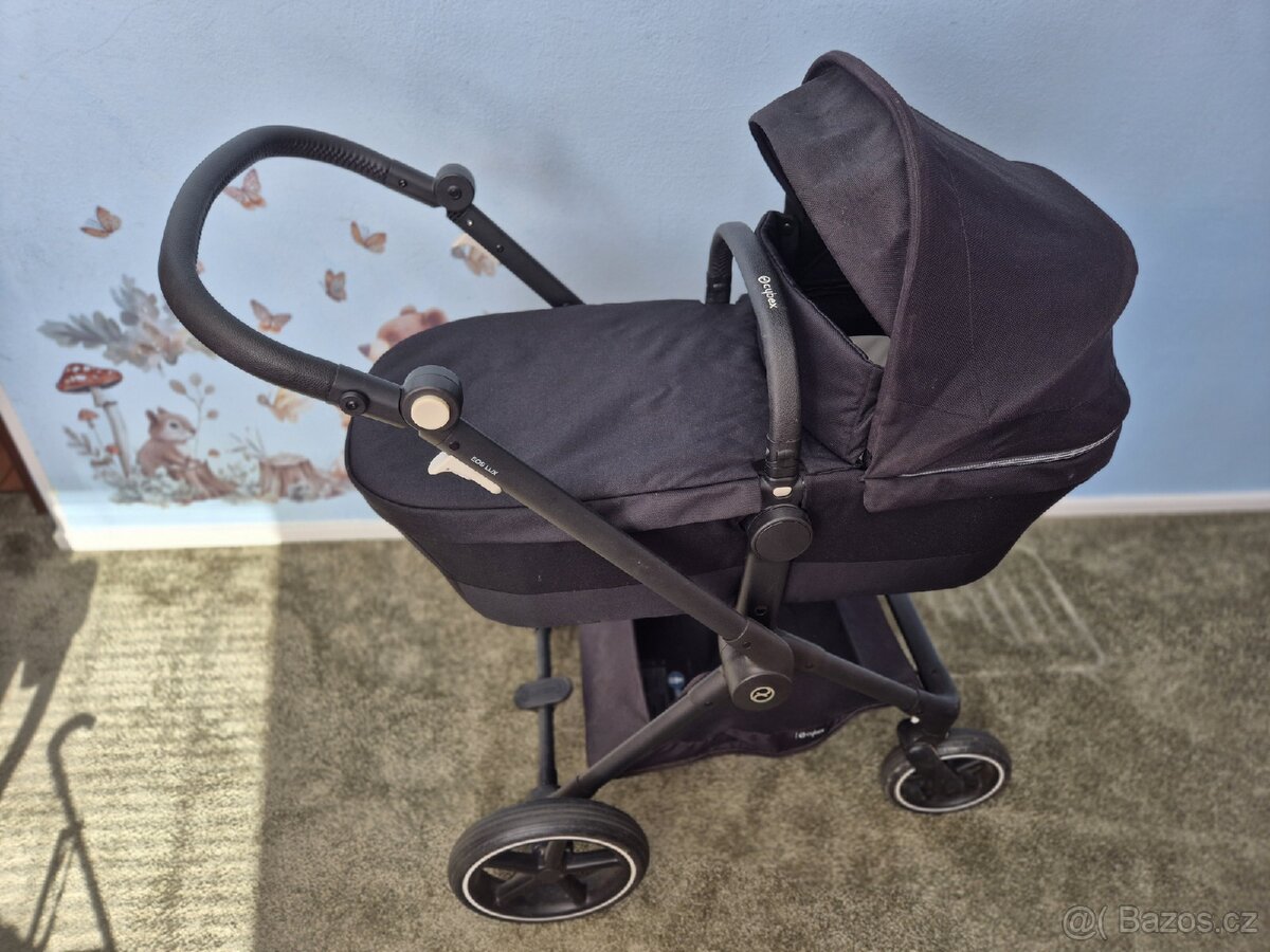 Cybex Eos Lux - Black/Moon Black - 9