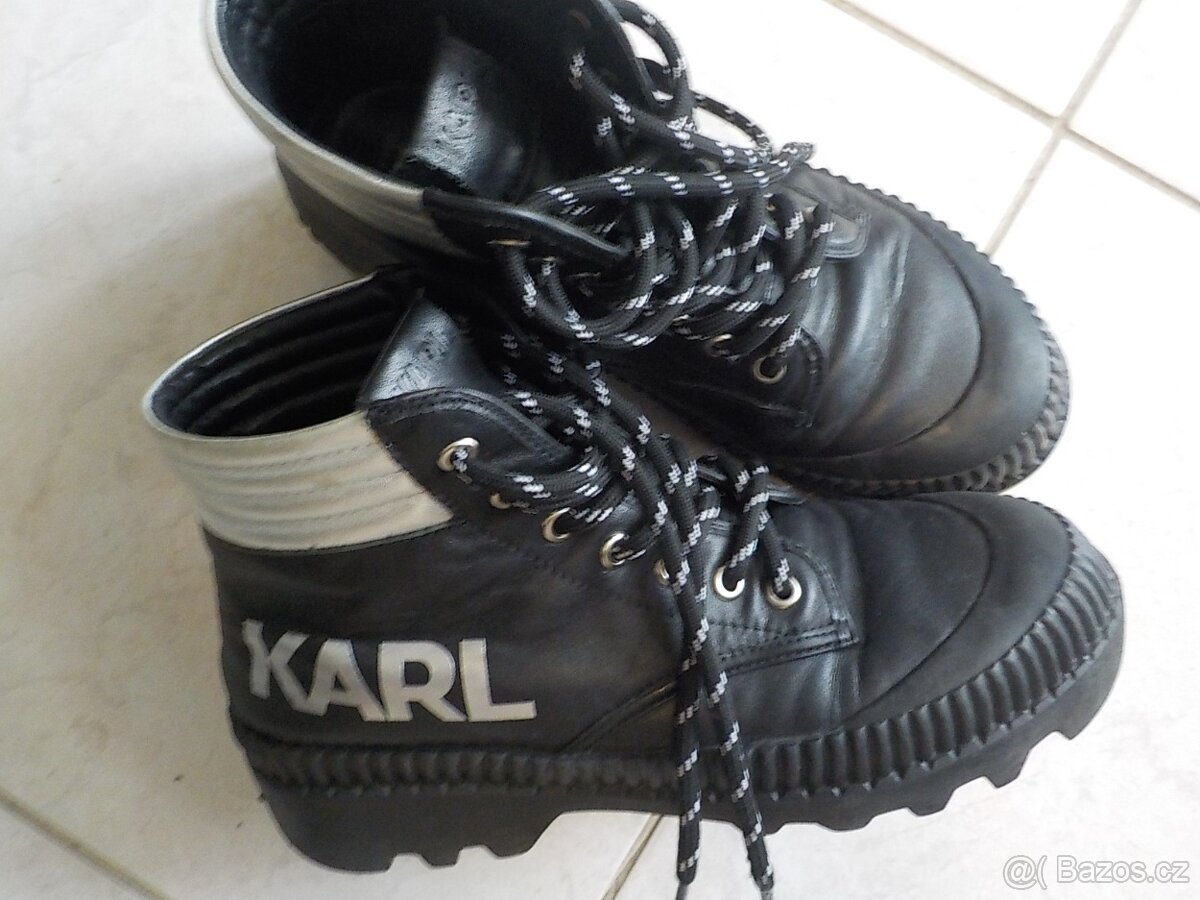 Karl Lagerfeld boty kotnikove vel 39 - 9