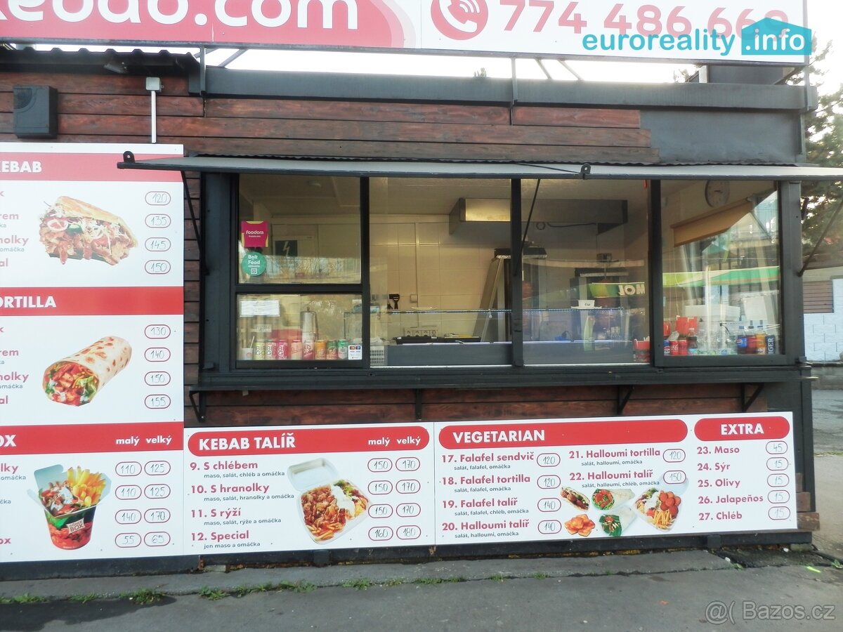 Pronájem, stánek rychlého občerstvení, 10 m2, Praha 10 - 9