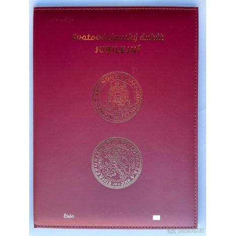 ZLATÝ ČÍSLOVANÝ JUBILEJNÍ SVATOVÁCLAVSKÝ DUKÁT 2018 - 500 ks - 9