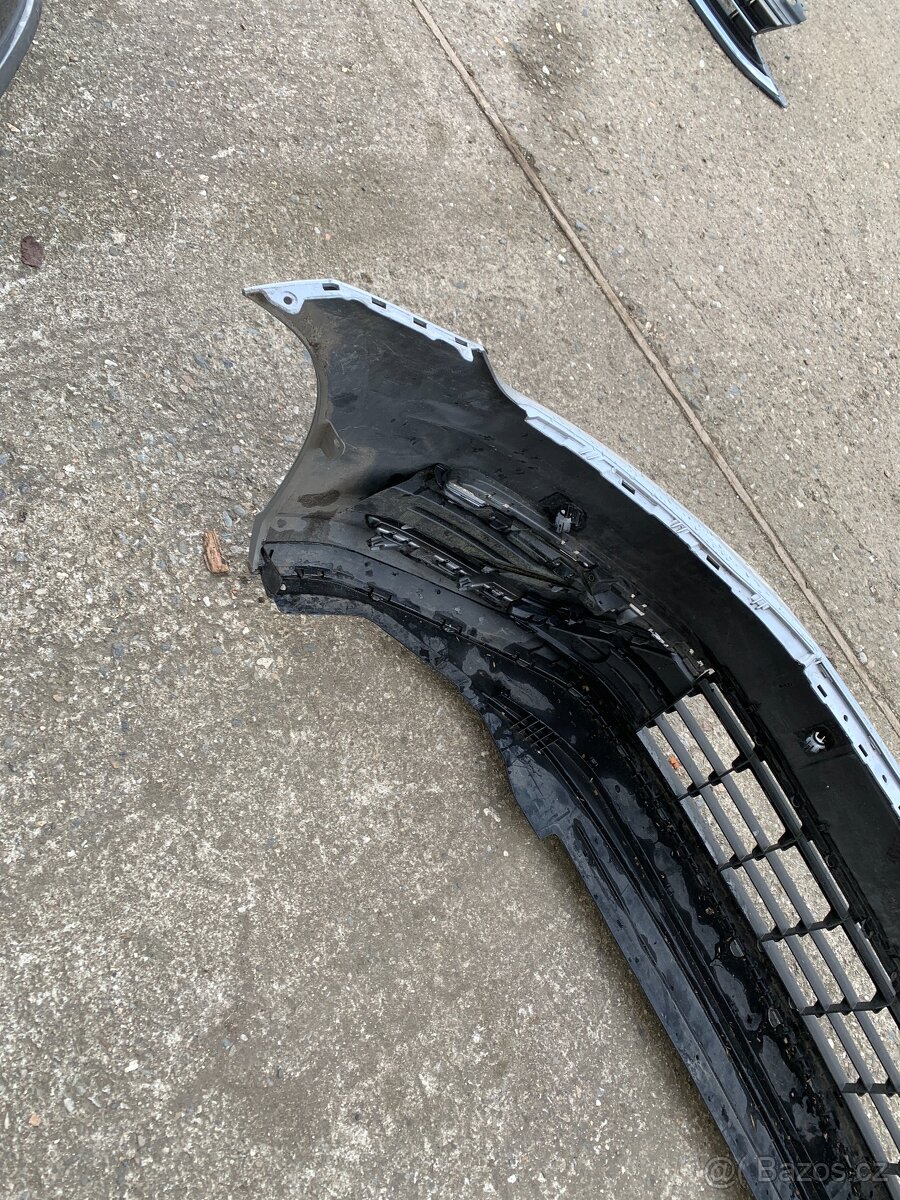 predni naraznik vw golf 7 vii facelift mrizka pdc - 9