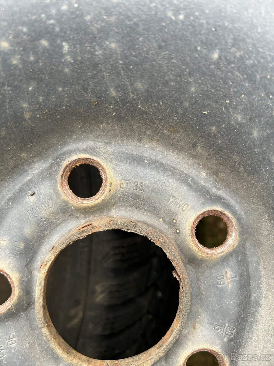 Ráfky 5x100r 15 škoda fabia - 9