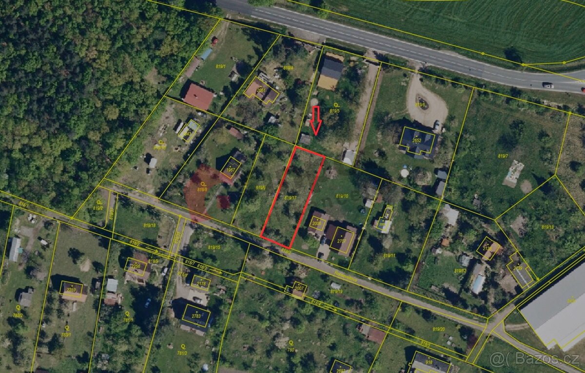 Prodej stavebního pozemku v Chlumci nad Cidlinou - 9