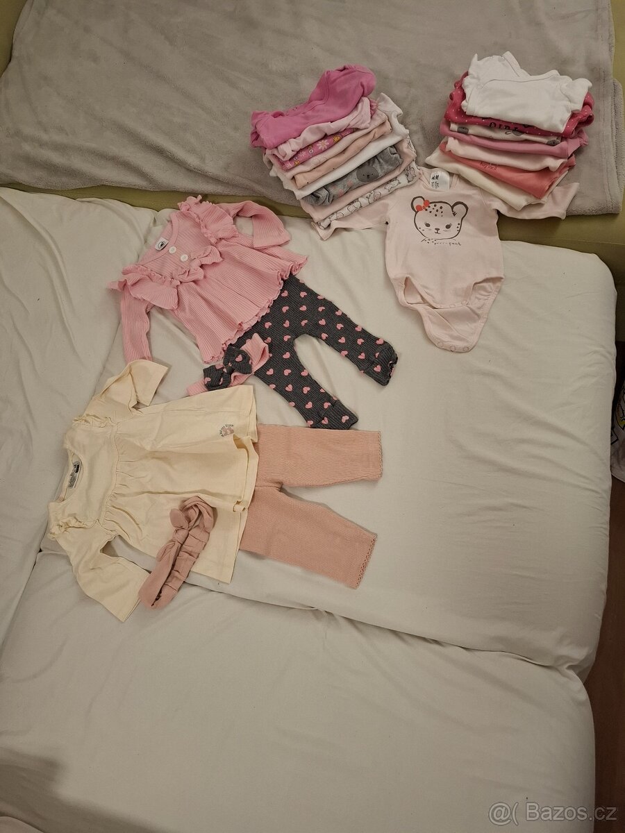 Oblečení na holčičku 56 - 68 - 9