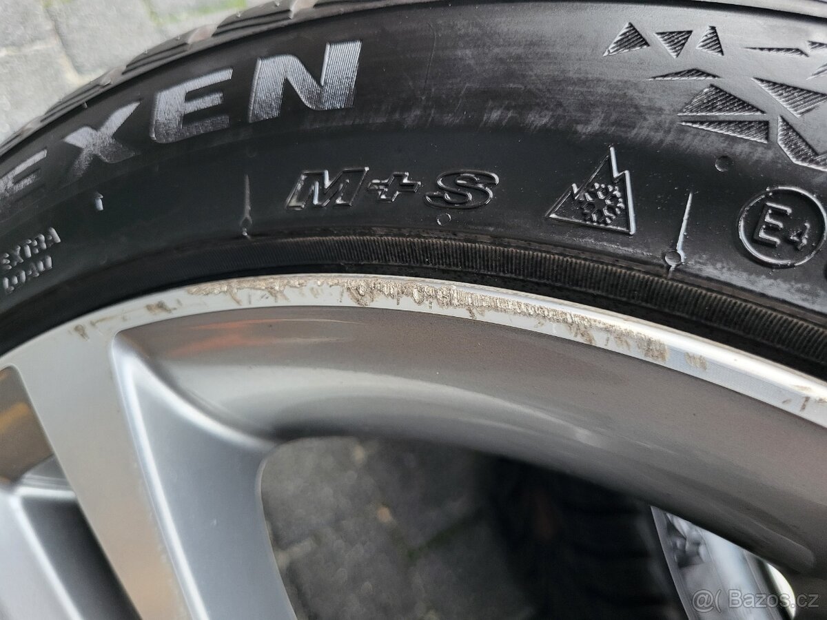 Zimní originální alu kola BMW R18, zimní pneu 225/45/R18 - 9