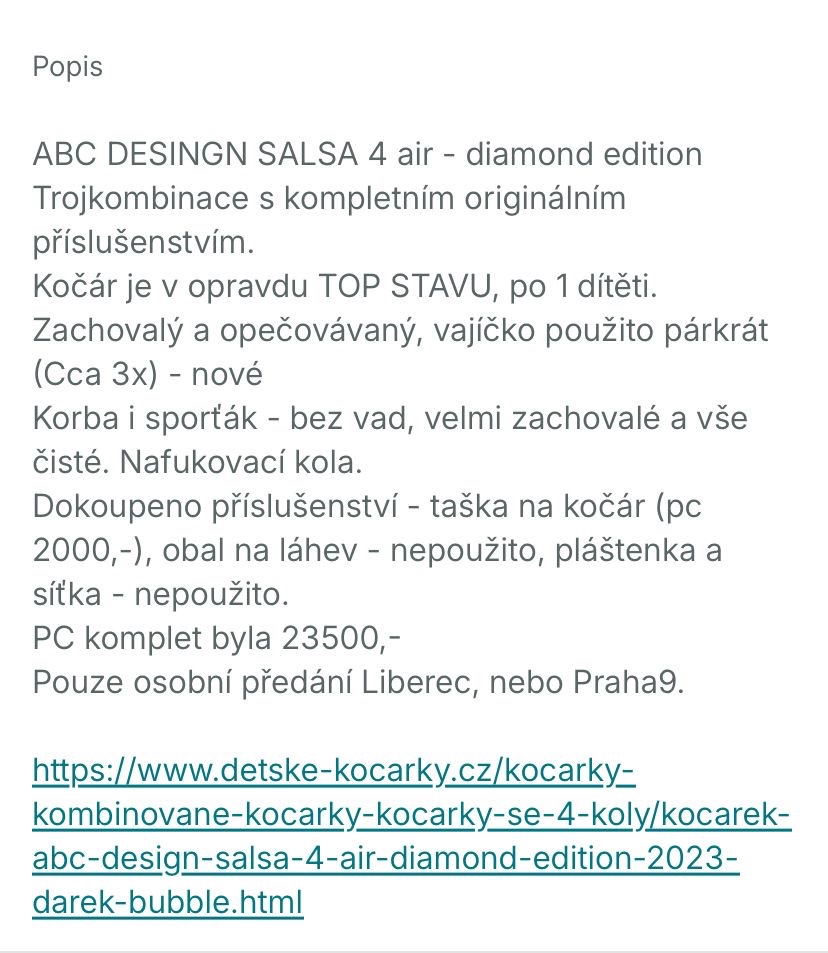 Kočárek Abc Desingn Salsa 4 air - 9