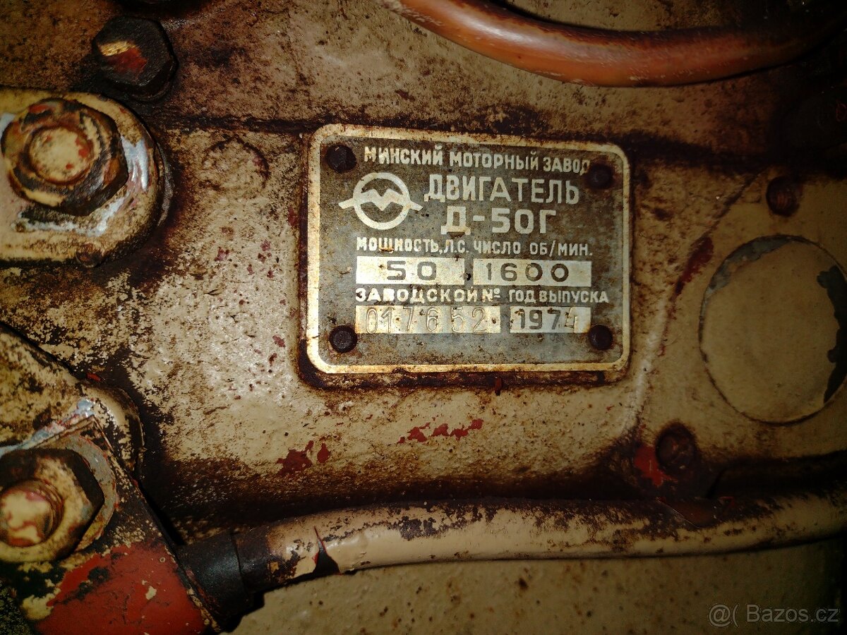 Pásový traktor Bolgar T54B - 9