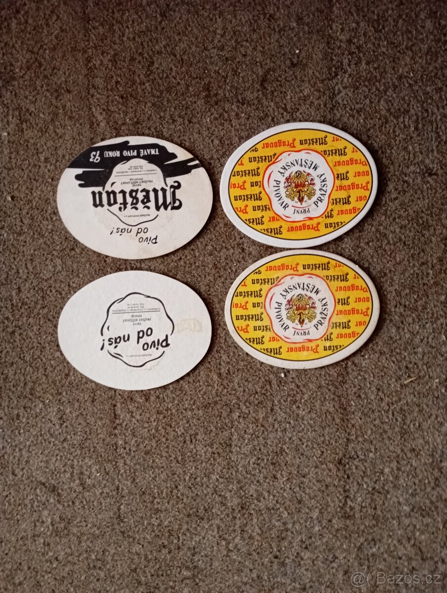 Pivní tácky 33 kusů - 9