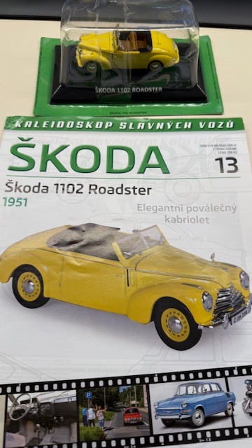 Modely auto ŠKODA 1:43 kolekce DeAgostini - 9