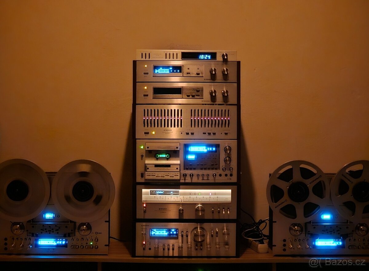 Pioneer SA-9800, TX-9800 Top Blue Line - 9