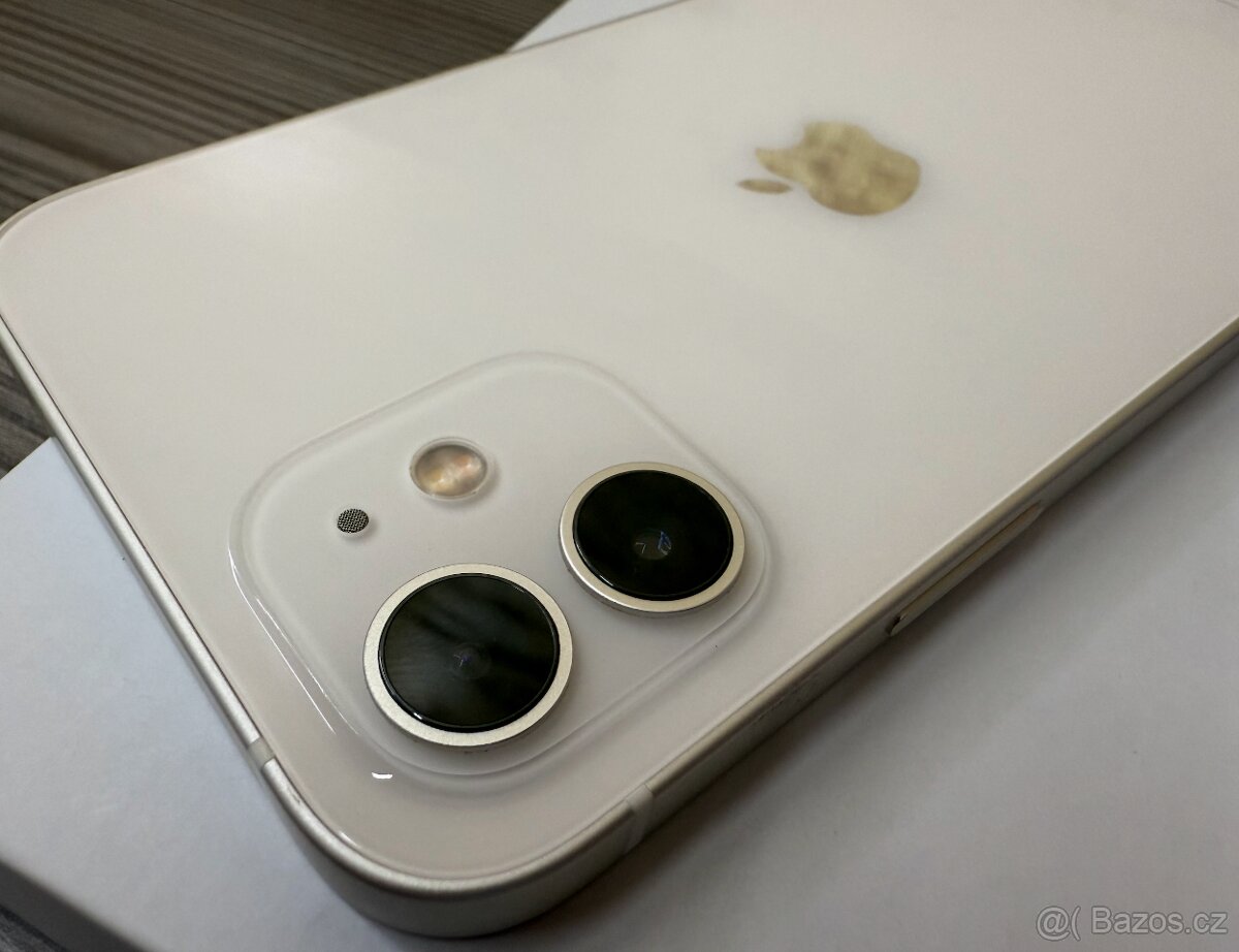 Apple iPhone 12 64GB bílá, baterie 100% - 9