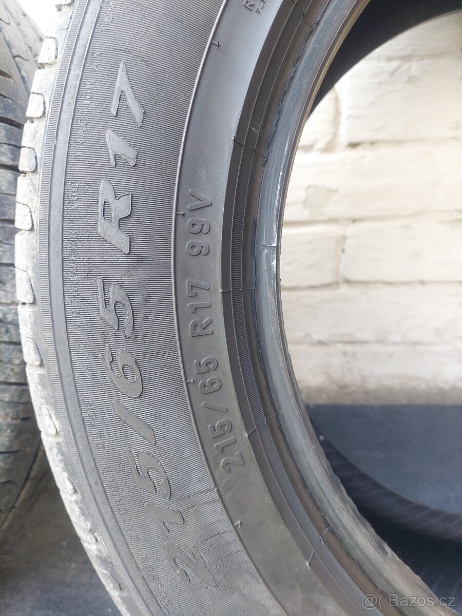 4x letní pneu 215/65 R17 99V - 9