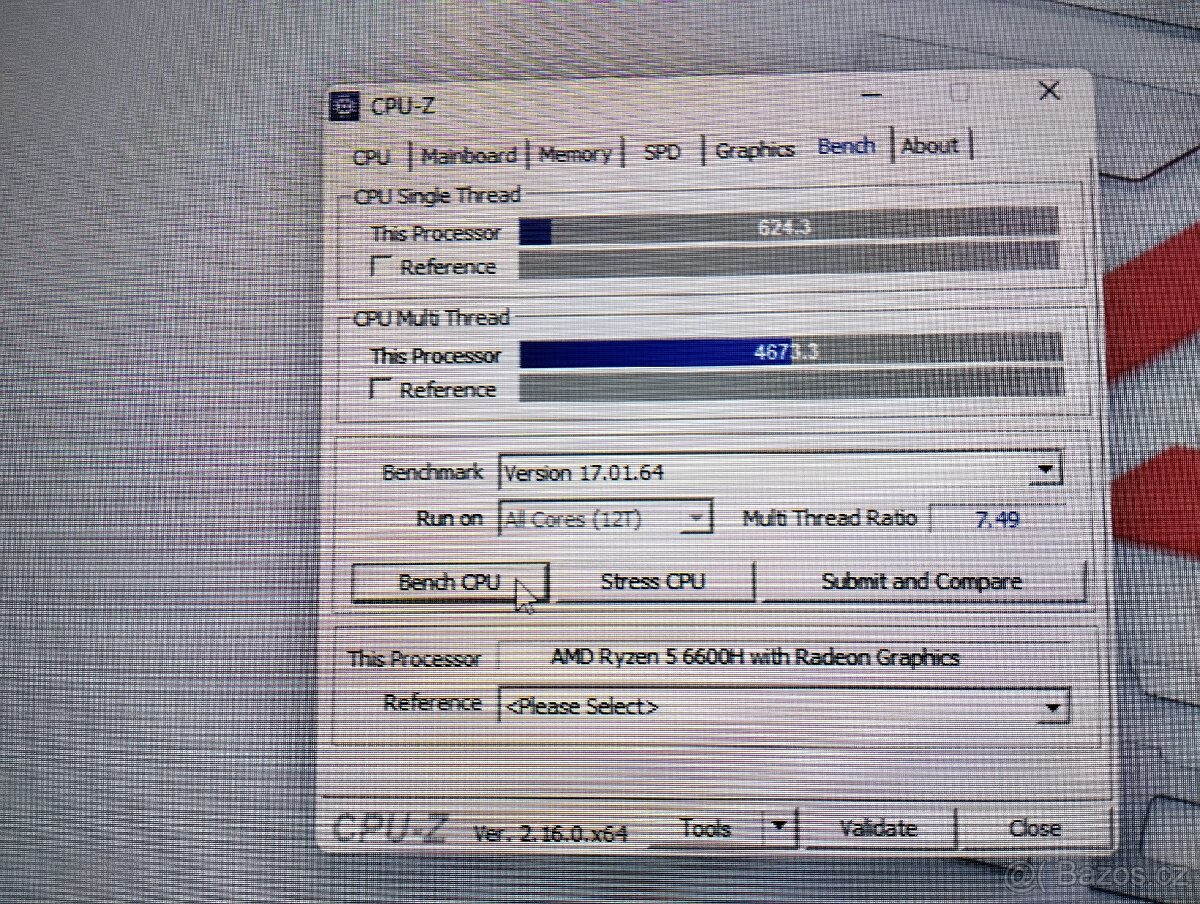 Prodám herní mini PC R5 6600H Radeon 660M - 9