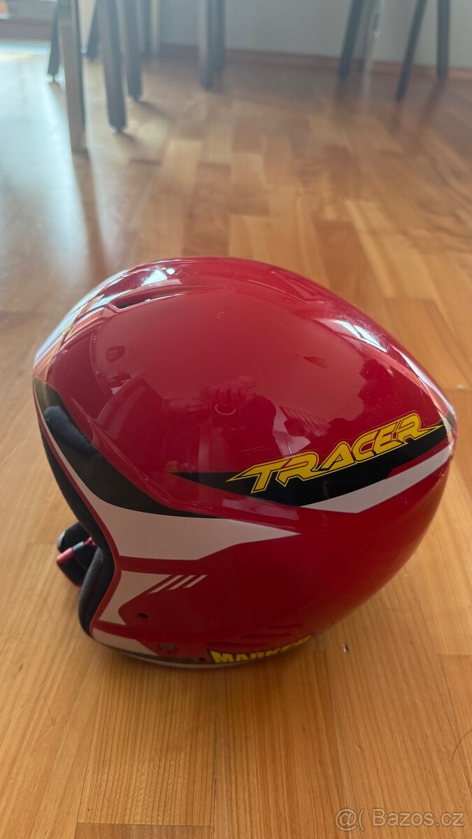 Dětský set lyže Atomic 140 cm + boty Technica + helma Marker - 9