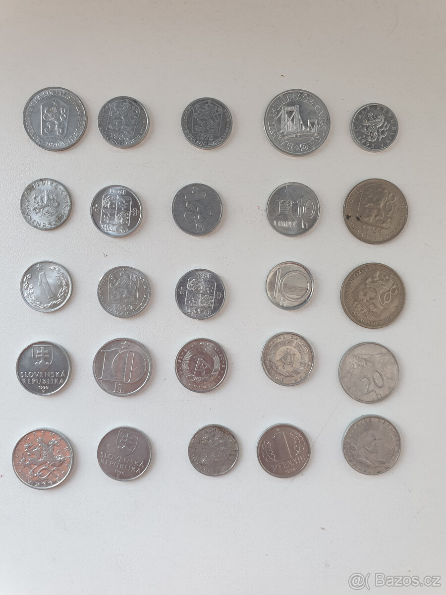 Stare mince nabidka 1 - 9