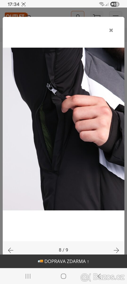 Pánská lyźařská bunda Loap Orisino - 9