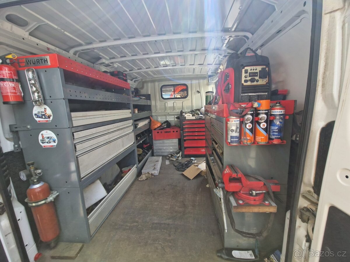 Fiat Ducato vybavená dílna Wurt Zebra - 9