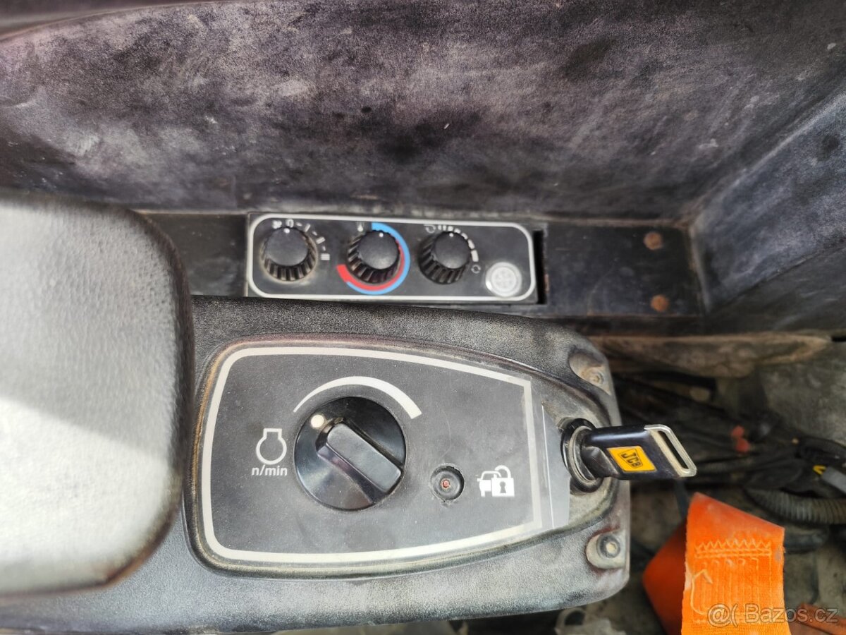 Bagr JCB 8085. Klima, 2x lyžica, kosačka. - 9