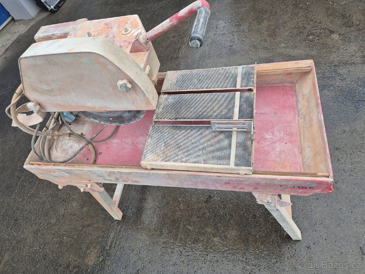 Stolová řezačka na zámkovou dlažbu / beton / cihly - 9