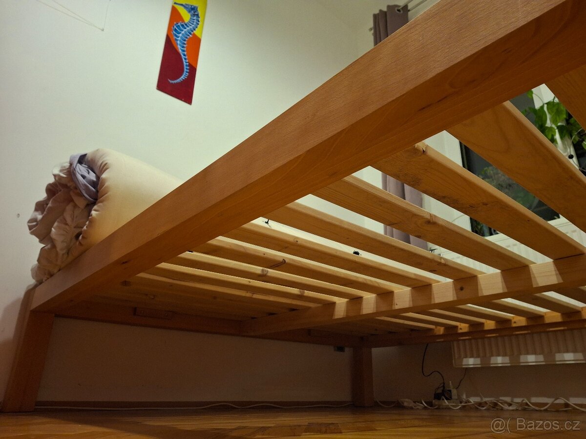 Postel masivni japonska bukova 180×200cm - 9