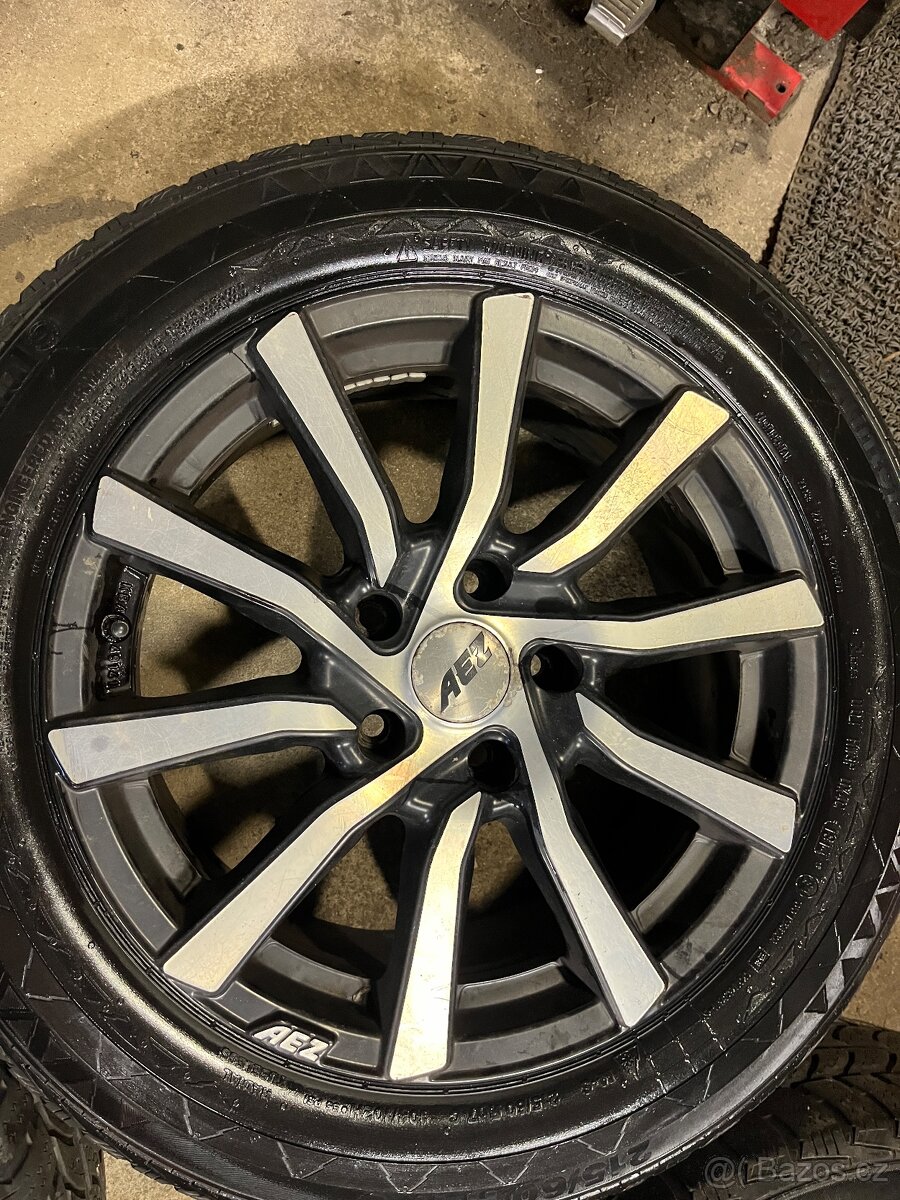17” 5x120 zimní sada kola na Transporter - 9