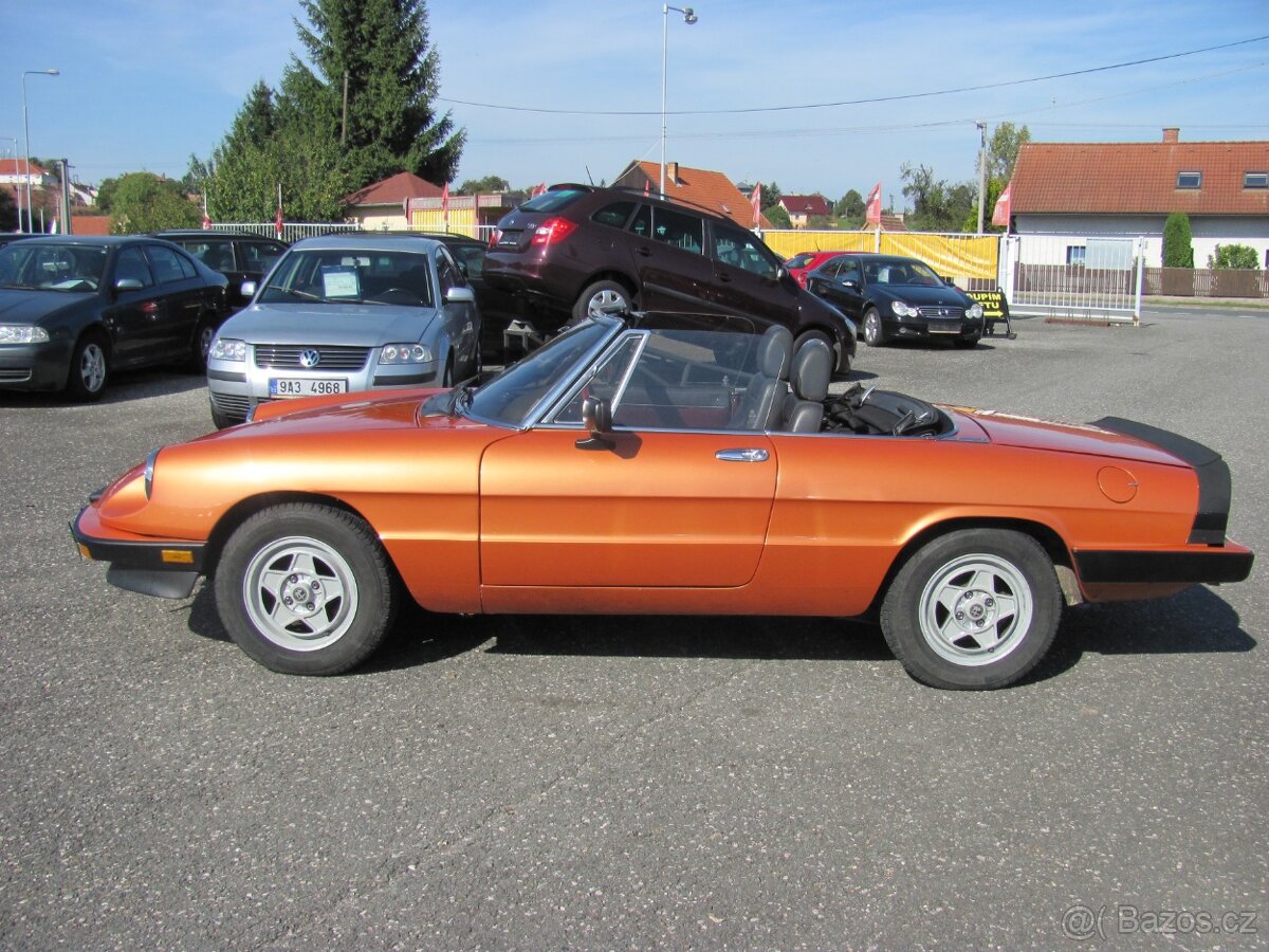 Alfa Romeo 2,0i Spider r.v. 1984, 94kW - 9