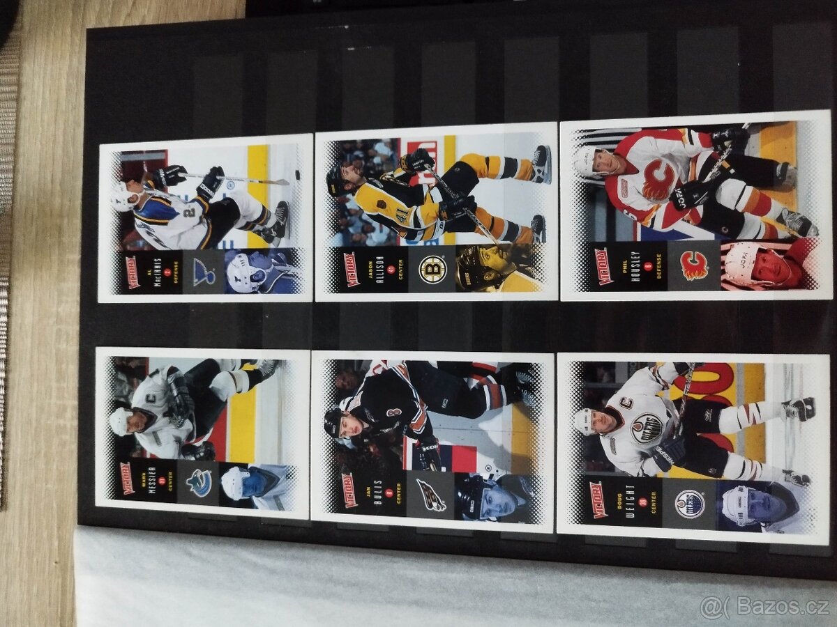 Hokejové kartičky Victory a MVP - 9